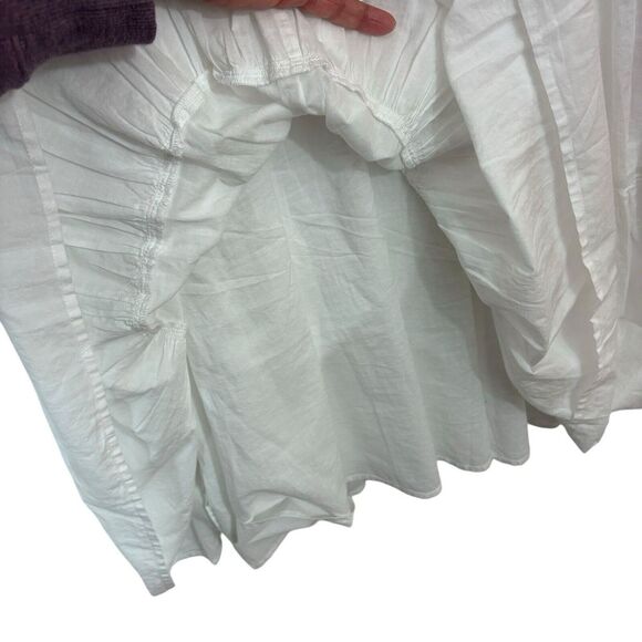 Lauren Ralph Lauren Women's Embroidered CottageCore Cotton Voile Dress Sz 12 - Picture 9 of 13